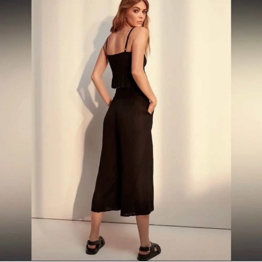 Aritzia Wilfred Boheme Nanterre Wide leg pant M - Picture 2 of 11